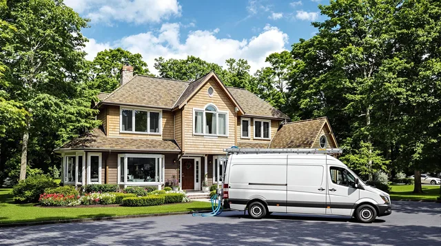 Granby Dryer Vent Cleaning dryer vent cleaning crew working in Suffield, CT