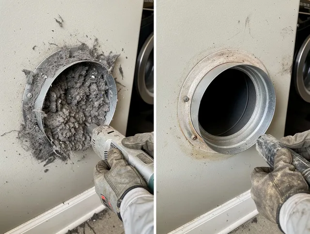 Professional clogged vent cleaning by Granby Dryer Vent Cleaning in Granby