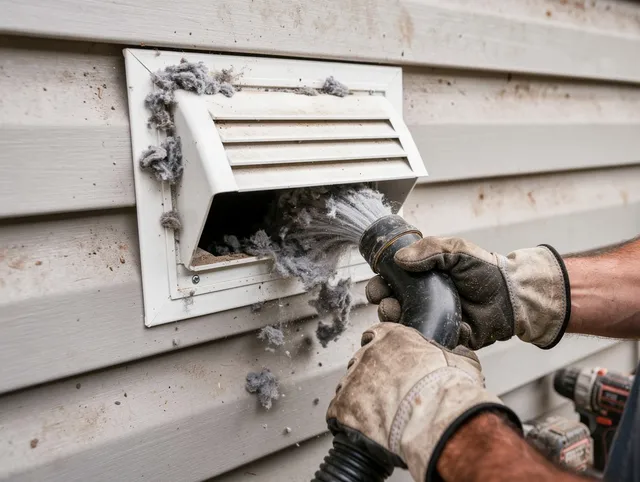Professional dryer vent cleaning by Granby Dryer Vent Cleaning in Granby
