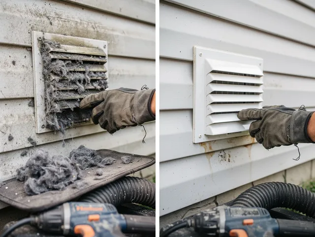 Residential dryer vent cleaning by Granby Dryer Vent Cleaning in Granby